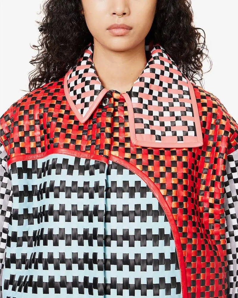 当编织遇上皮革，野得够时尚！